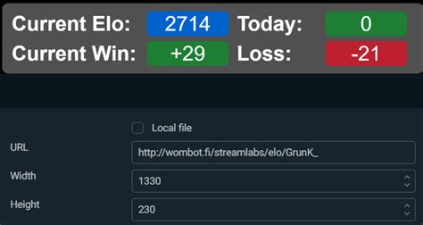 [CustomAPI] Faceit elo, daily gain / loss and current match est..